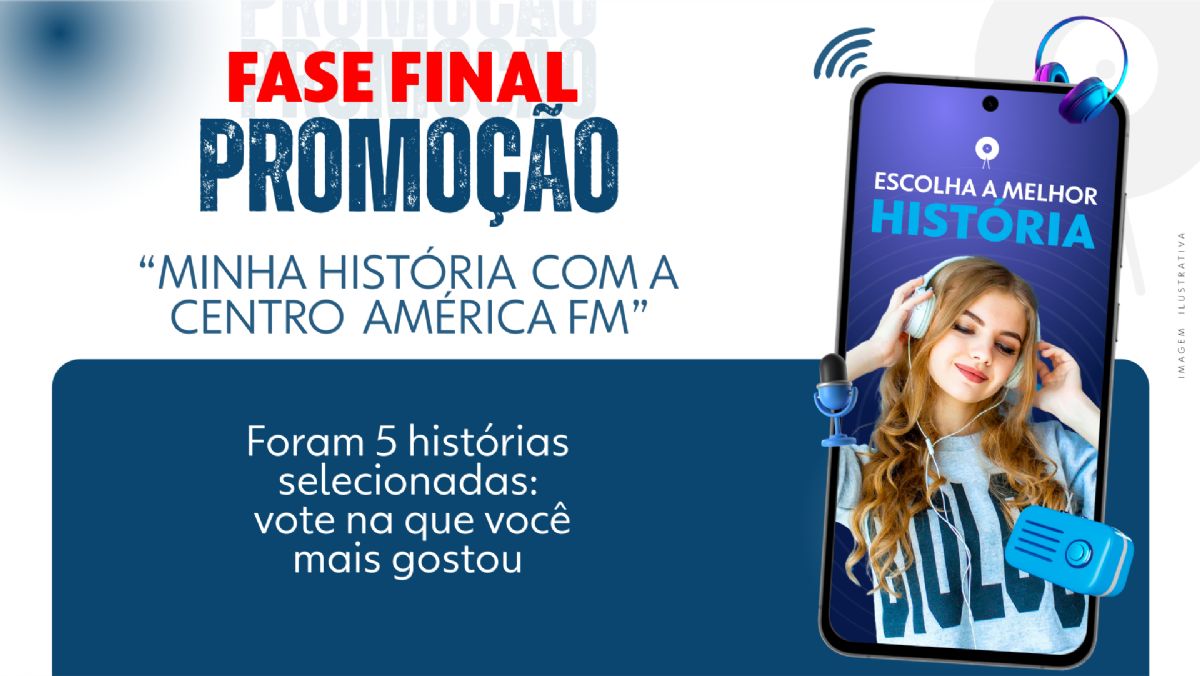 FASE FINAL - PROMOÇÃO - MINHA HISTÓRIA COM A CENTRO AMÉRICA FM