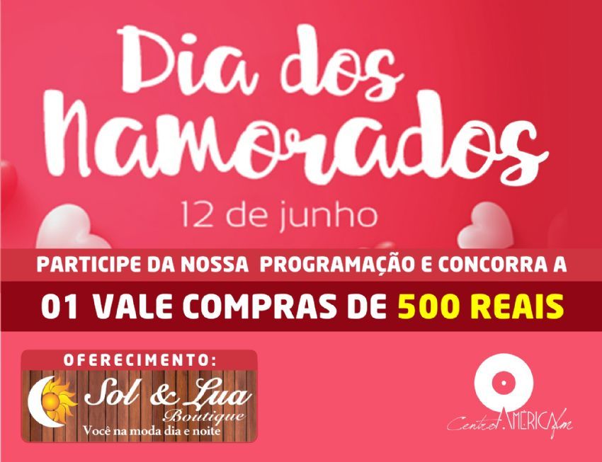 PROMOÇÃO DIA DOS NAMORADOS