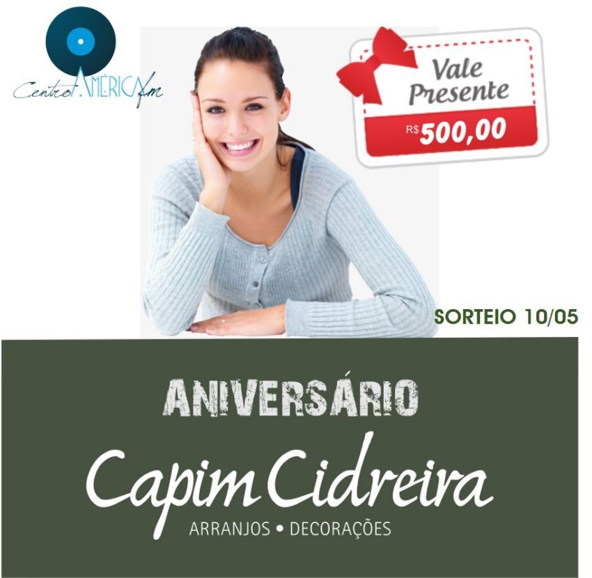 ANIVERSÁRIO CAPIM CIDREIRA